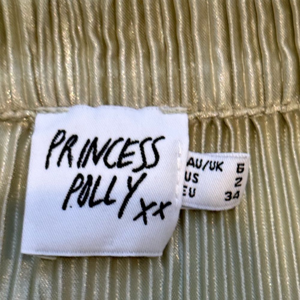 Princess Polly Sage Green Ribbed Long Sleeve Dress - Picture 5 of 8